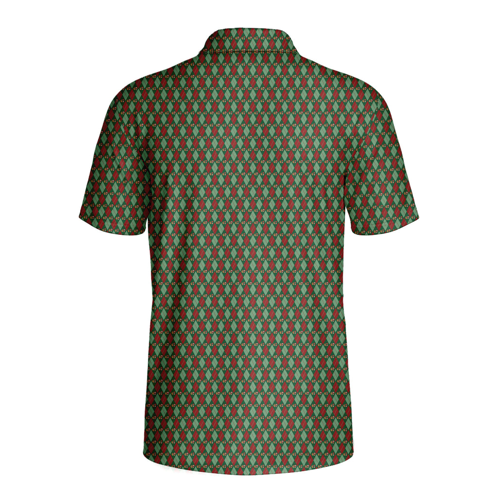 Funny Six Seven Christmas-Polo Shirt For Men-Gerbera Prints