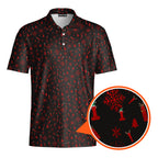 Dirty Christmas-Polo Shirt For Men-Gerbera Prints