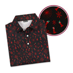 Dirty Christmas-Polo Shirt For Men-Gerbera Prints