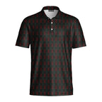 Naughty Christmas-Polo Shirt For Men-Gerbera Prints