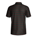 Naughty Christmas-Polo Shirt For Men-Gerbera Prints