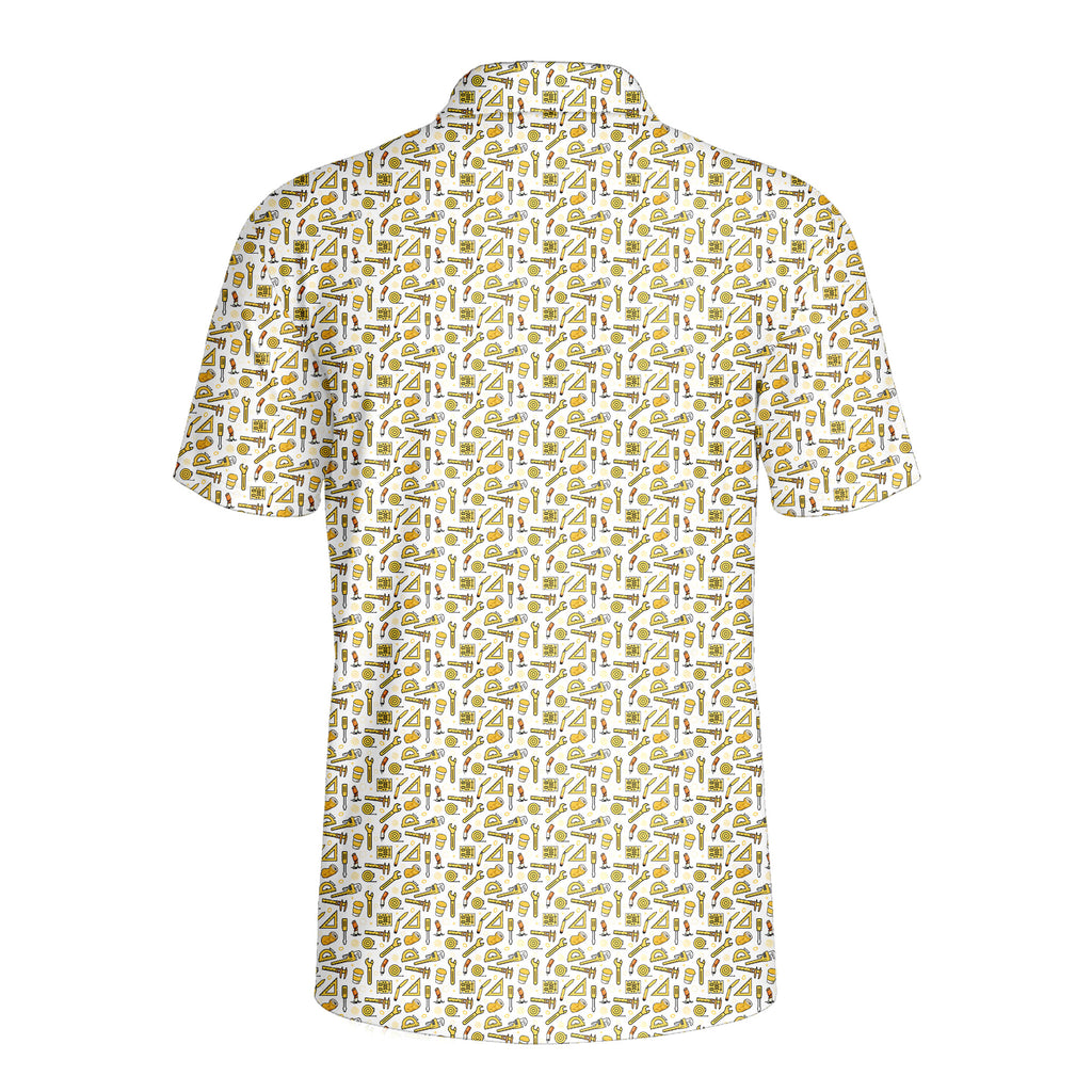 Scope Creep-Polo Shirt For Men-Gerbera Prints