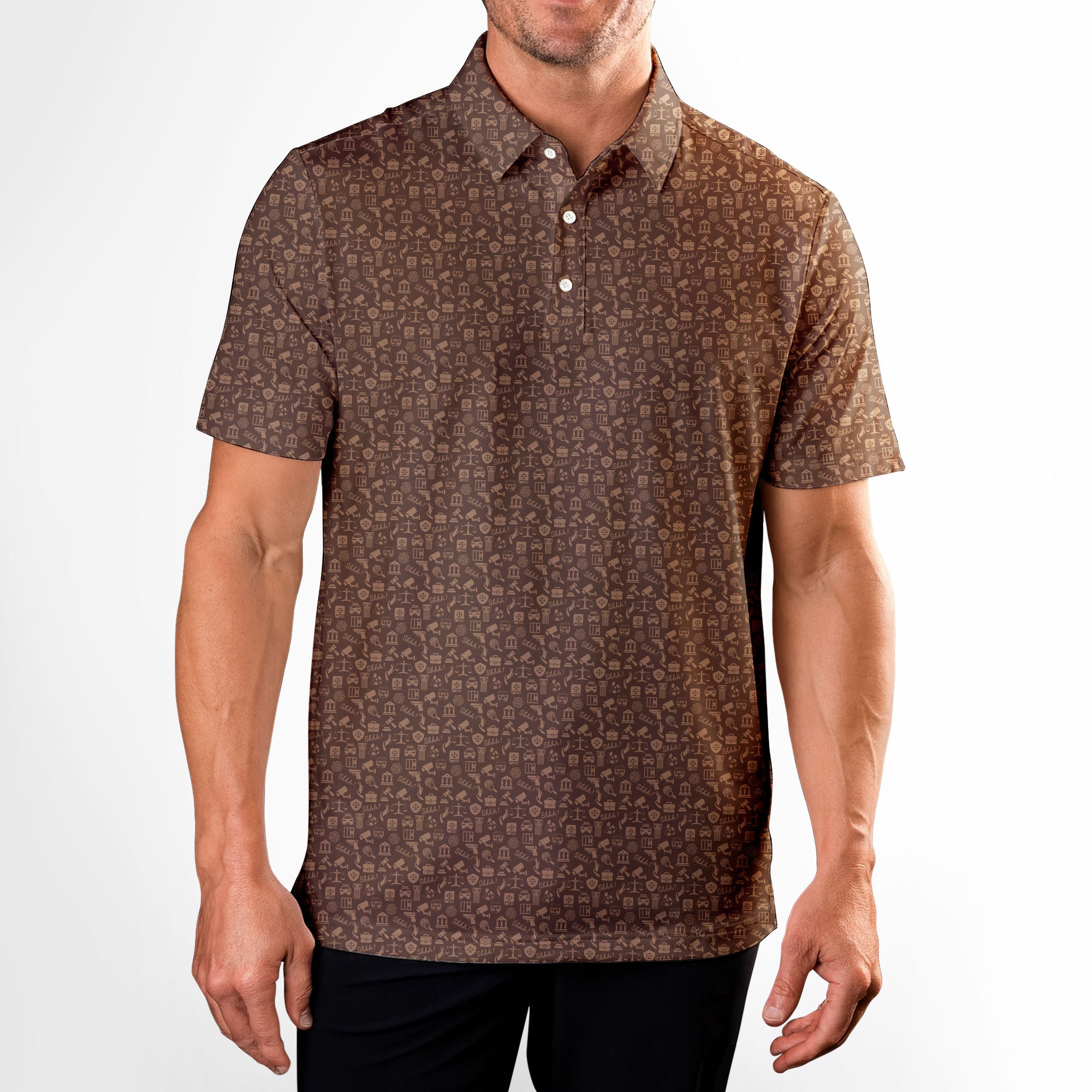 Billable Hours-Polo Shirt For Men-Gerbera Prints