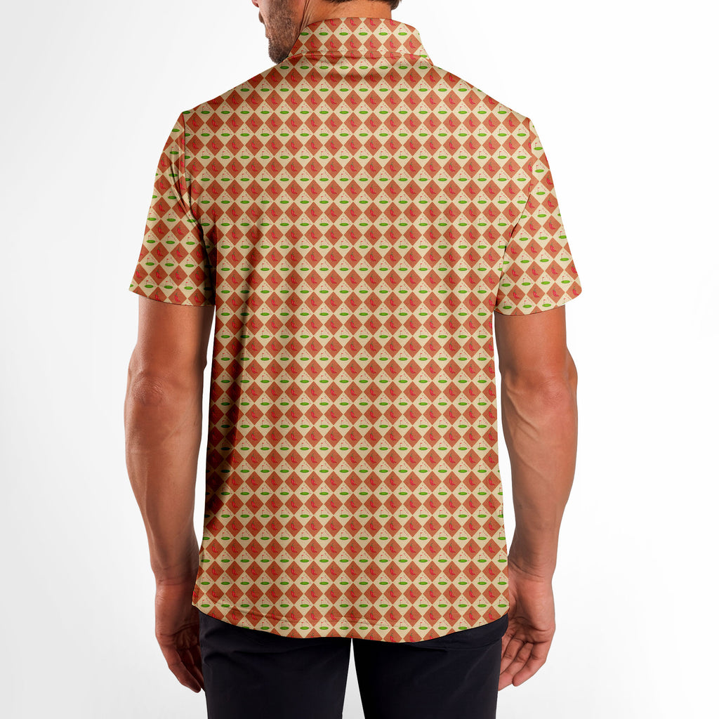 You're a Hottie-Polo Shirt For Men-Gerbera Prints
