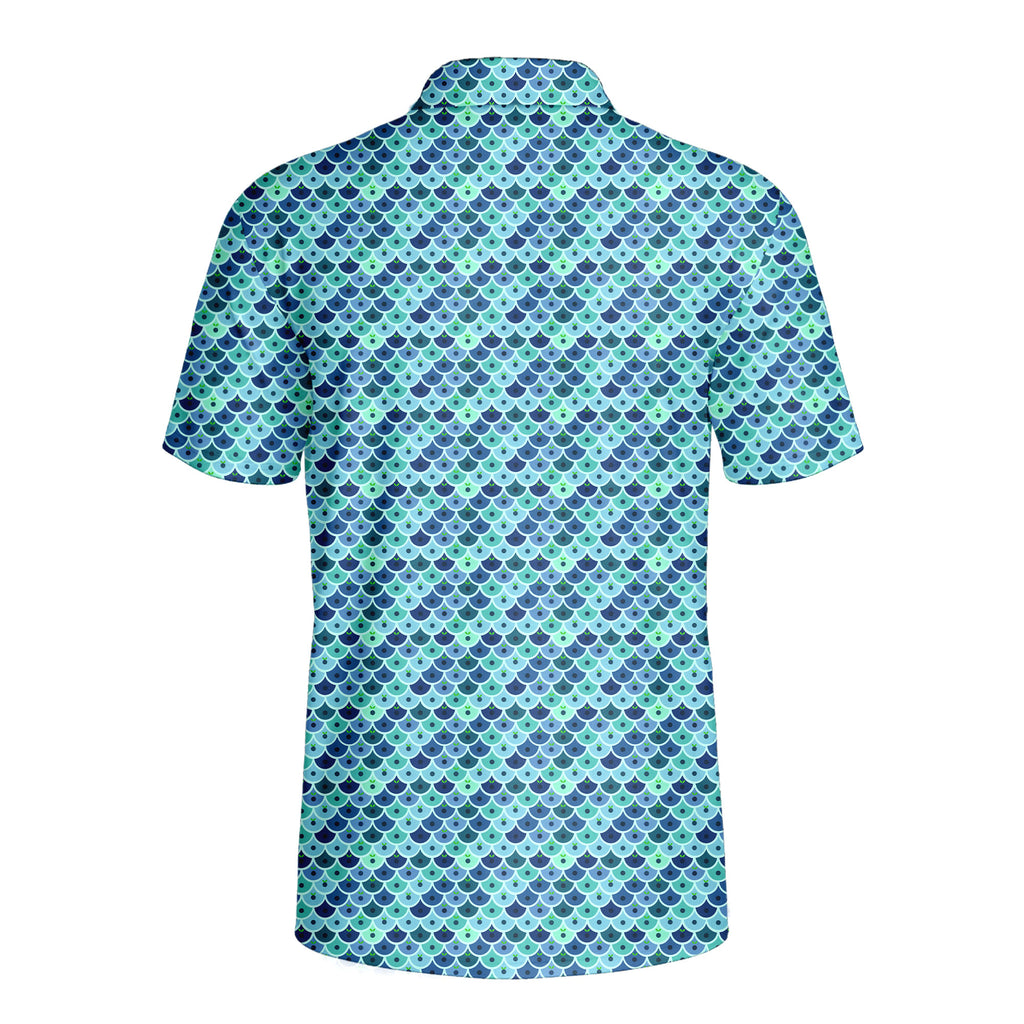 Just Peachy-Polo Shirt For Men-Gerbera Prints