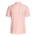 Just Peachy-Polo Shirt For Men-Gerbera Prints