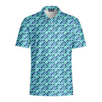 Just Peachy-Polo Shirt For Men-Gerbera Prints