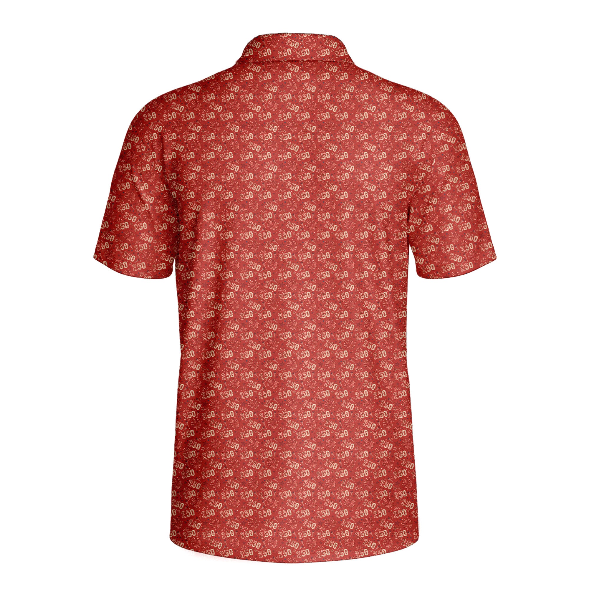 250th Anniversary-Polo Shirt For Men-Gerbera Prints