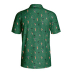 Angry Golfer-Polo Shirt For Men-Gerbera Prints