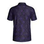 Kingsnake Skin-Polo Shirt For Men-Gerbera Prints