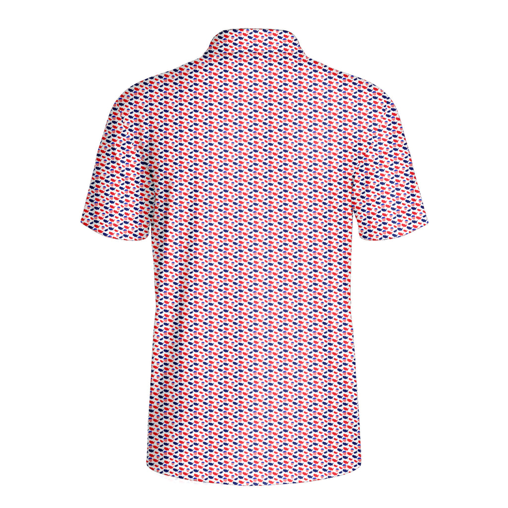 Since 1776-Polo Shirt For Men-Gerbera Prints