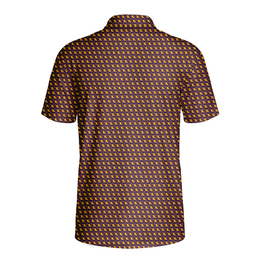 Back preview of Louisiana Polo with your team and number