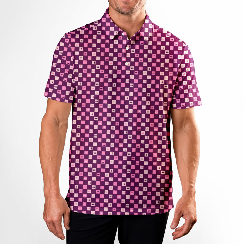 I'm a Simple Man-Polo Shirt For Men-Gerbera Prints