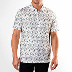 Tequila Fiesta-Polo Shirt For Men-Gerbera Prints