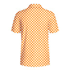 Checkerboard Polo-Polo Shirt For Men-Gerbera Prints