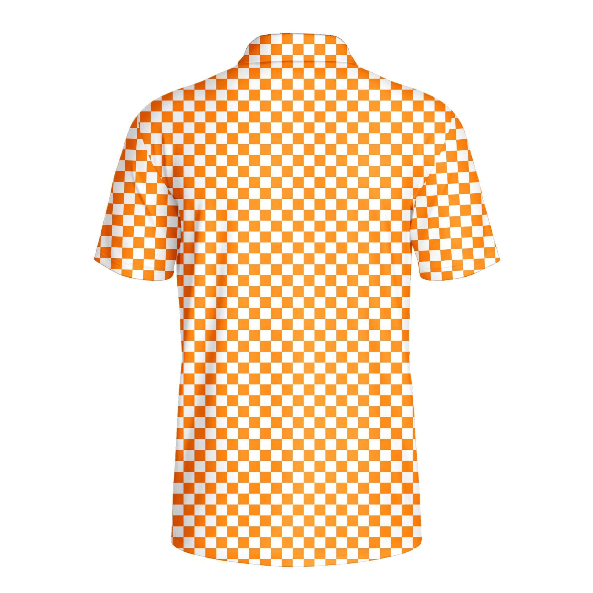 Checkerboard Polo-Polo Shirt For Men-Gerbera Prints