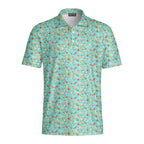 Spring Floral-Polo Shirt For Men-Gerbera Prints