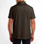 The Desert-Polo Shirt For Men-Gerbera Prints