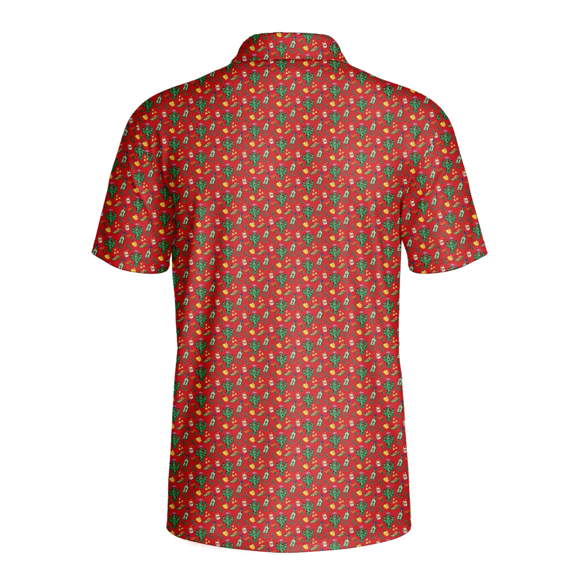 Desert Refreshments-Polo Shirt For Men-Gerbera Prints
