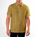 Desert Refreshments-Polo Shirt For Men-Gerbera Prints