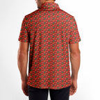 Desert Refreshments-Polo Shirt For Men-Gerbera Prints