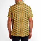 Desert Refreshments-Polo Shirt For Men-Gerbera Prints