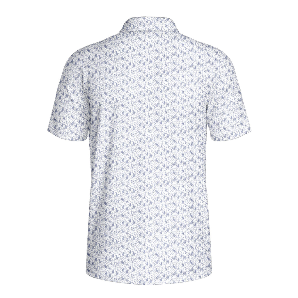 The Bluebonnets-Polo Shirt For Men-Gerbera Prints