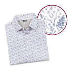 The Bluebonnets-Polo Shirt For Men-Gerbera Prints