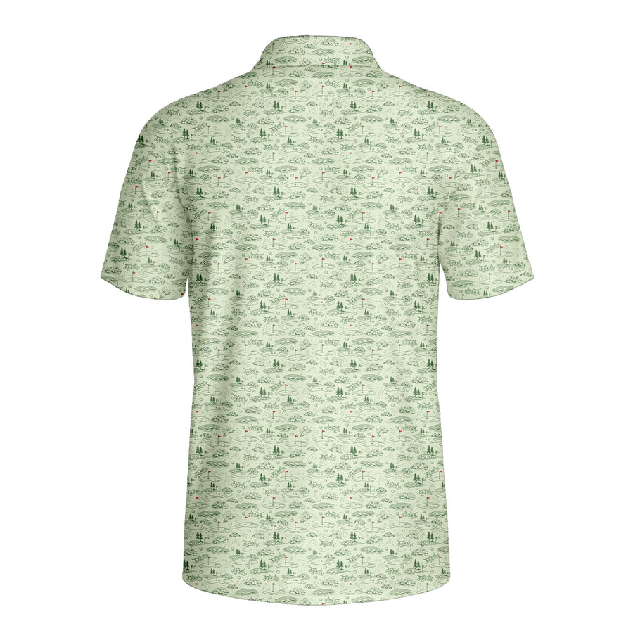 Back preview of Fairway Blossom with your team and number