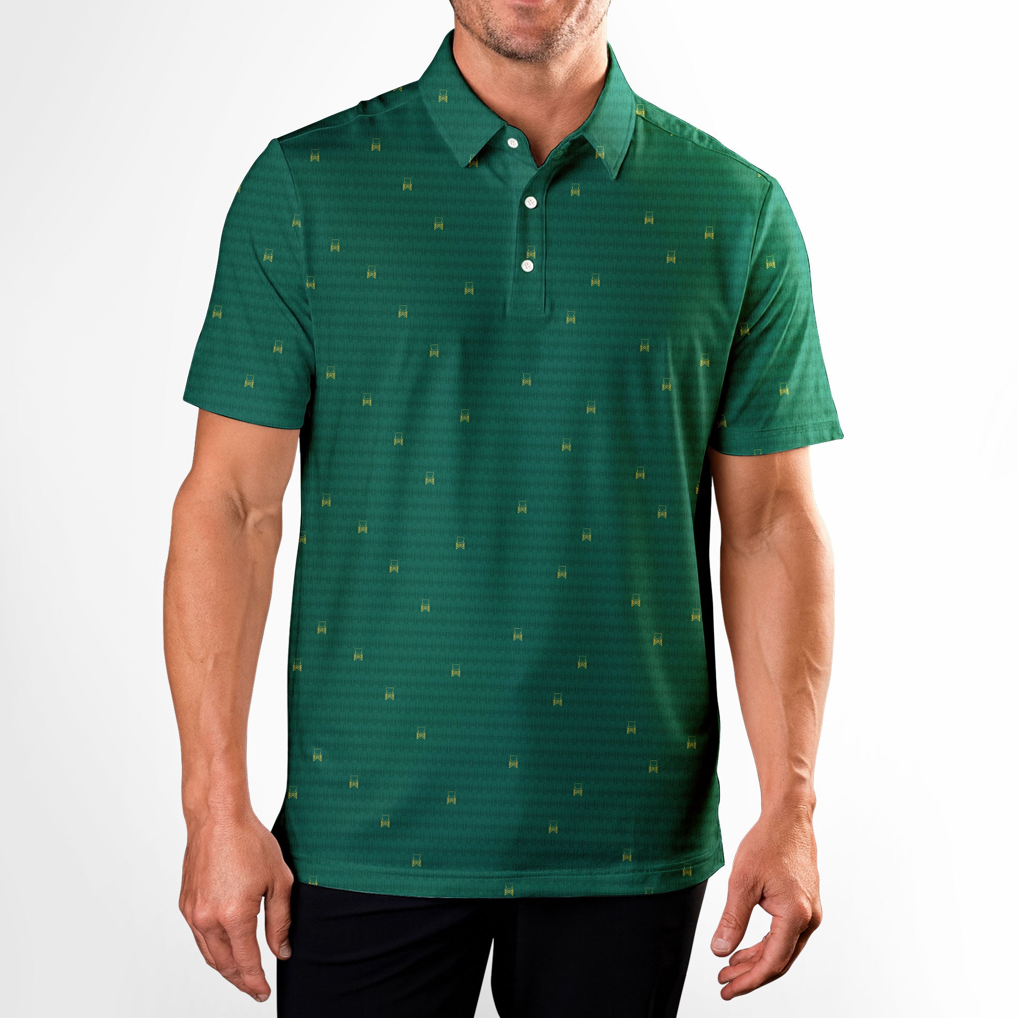 Masters Chair-Polo Shirt For Men-Gerbera Prints