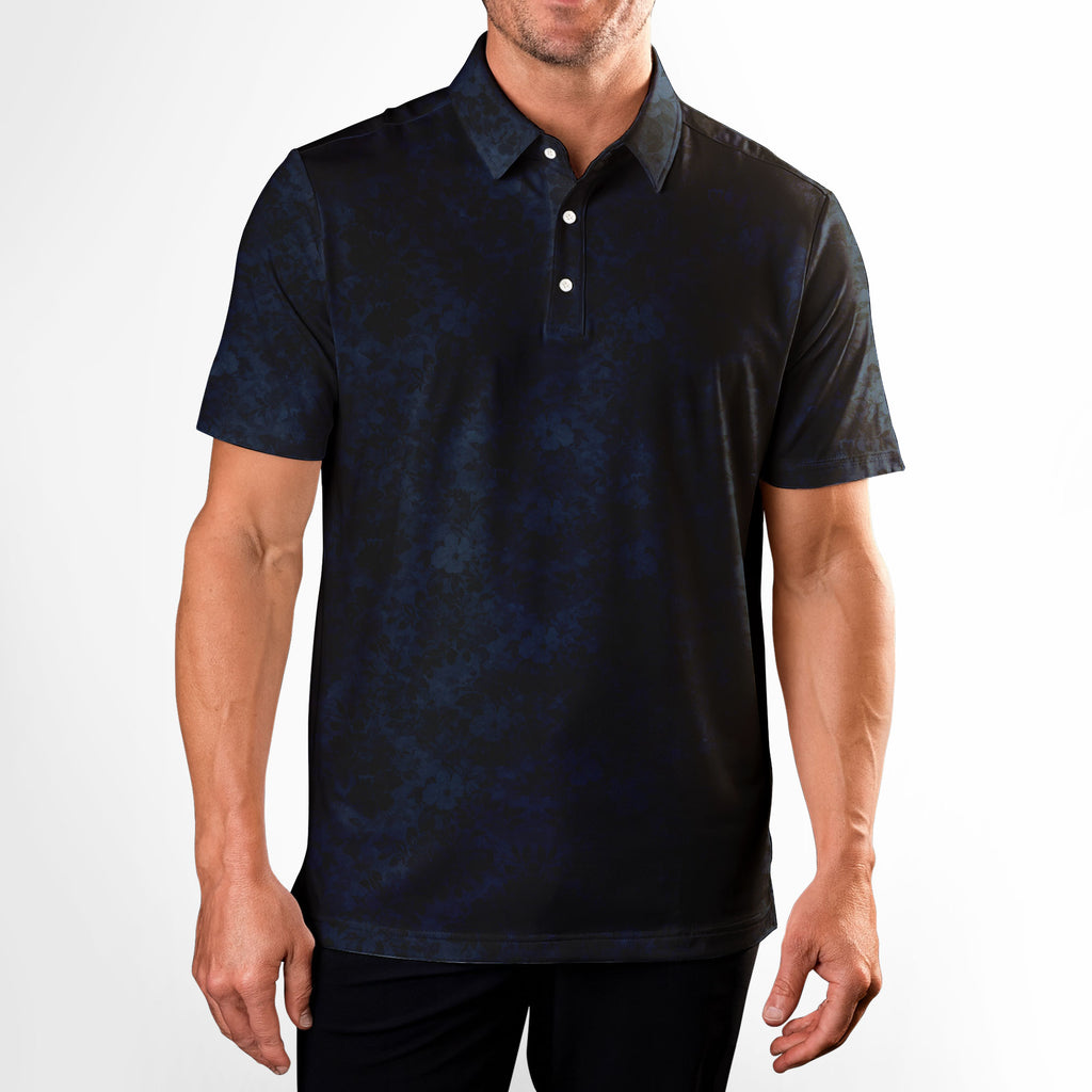 Masters Patrons-Polo Shirt For Men-Gerbera Prints