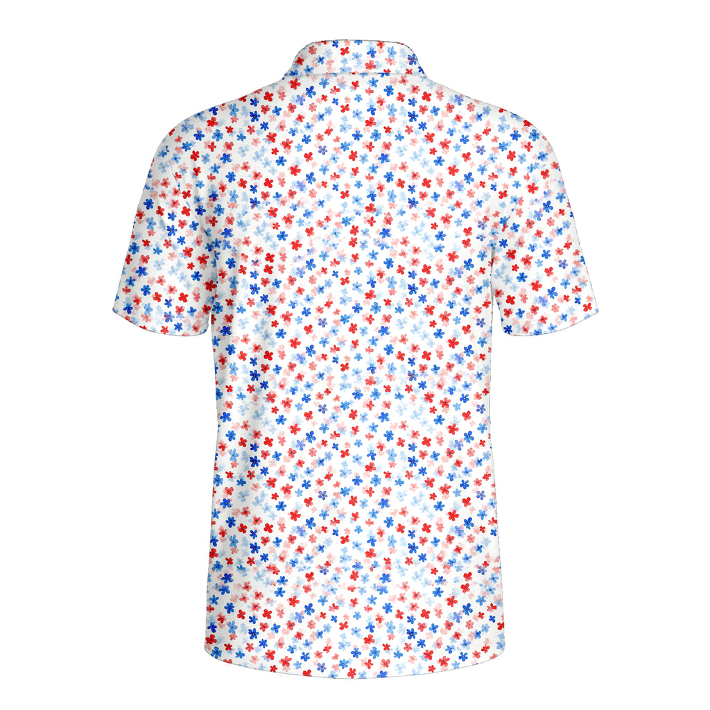 Red & Blue Floral