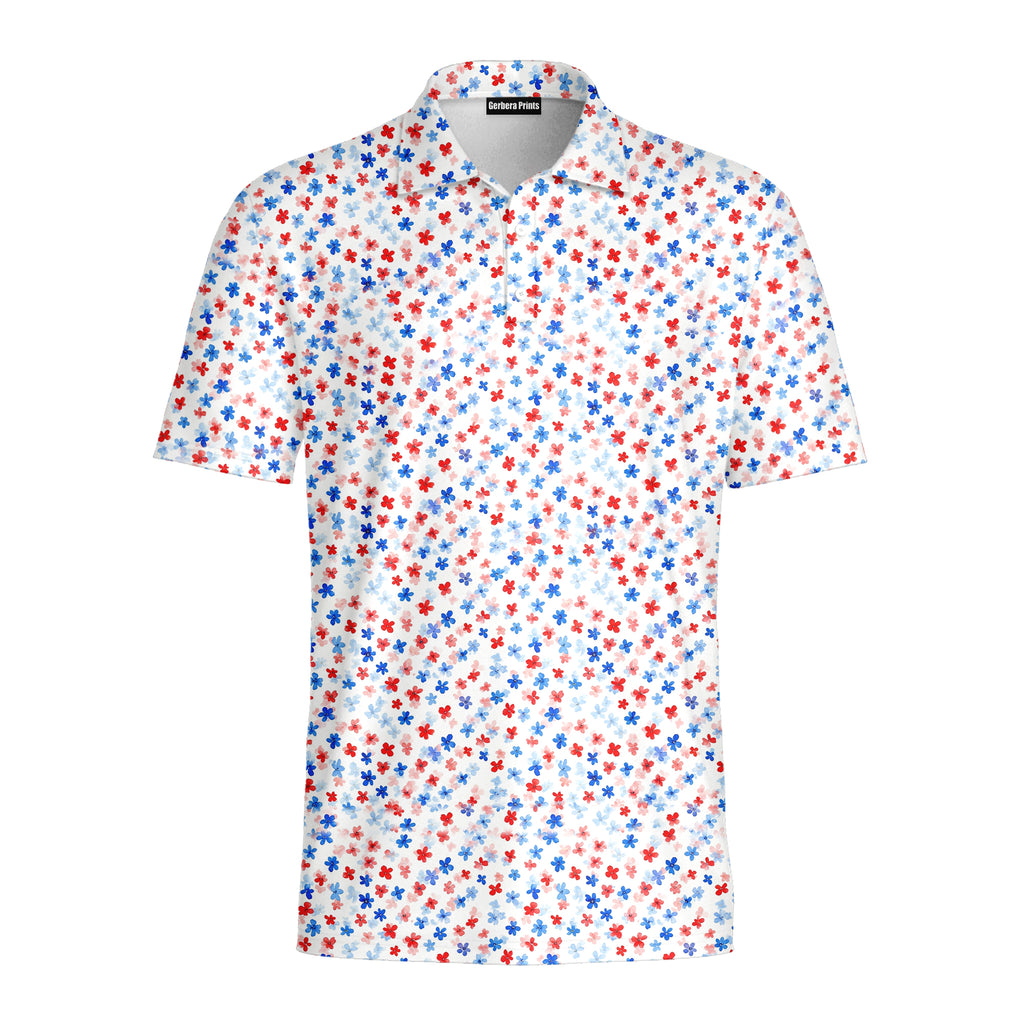 Red & Blue Floral