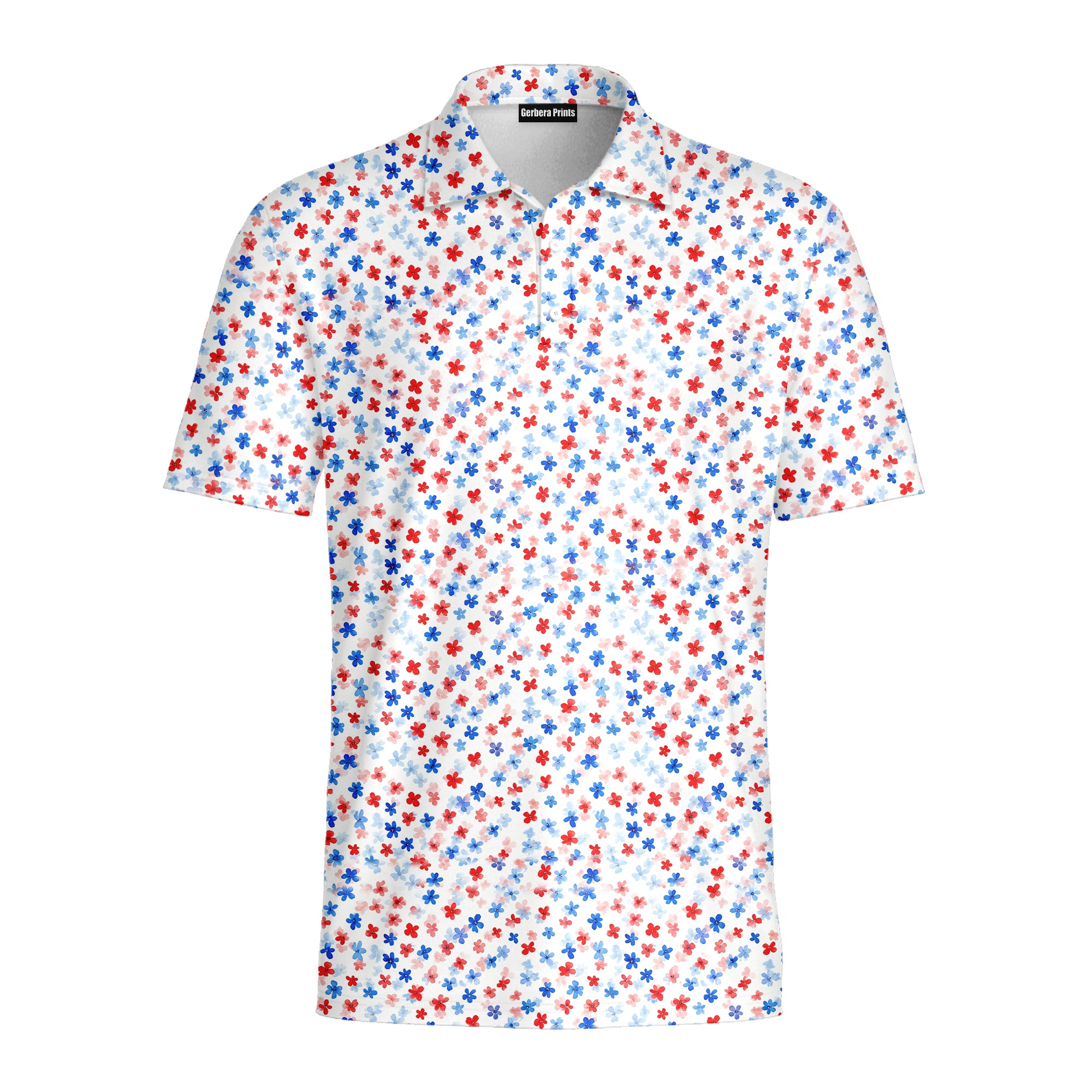 Red & Blue Floral