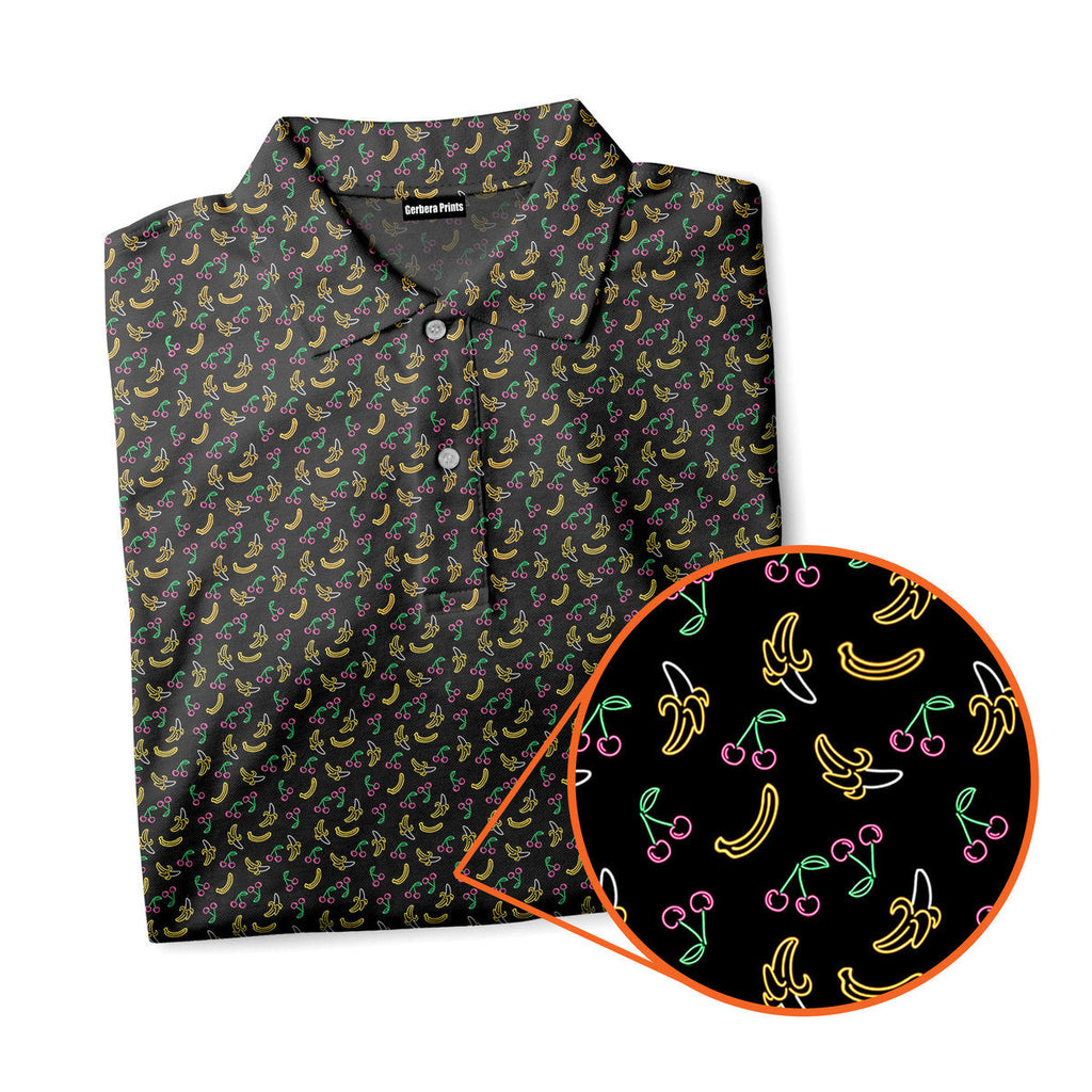 Low Hanging Fruit - Funny Golf Polo Shirt-Polo Shirt For Men-Gerbera Prints