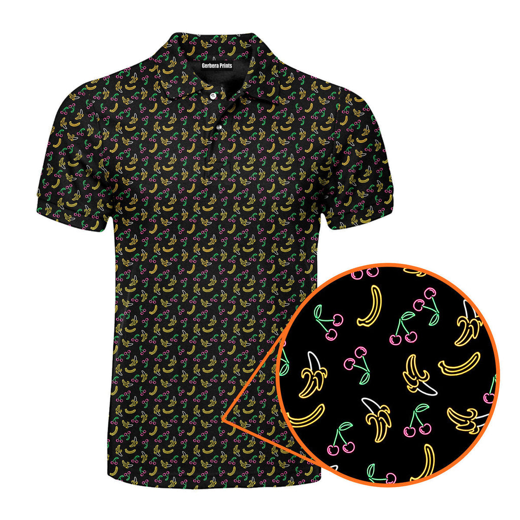 Low Hanging Fruit - Funny Golf Polo Shirt-Polo Shirt For Men-Gerbera Prints