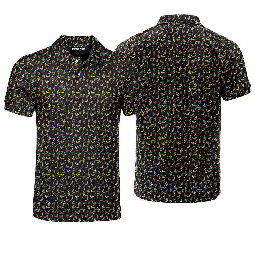 Low Hanging Fruit - Funny Golf Polo Shirt-Polo Shirt For Men-Gerbera Prints