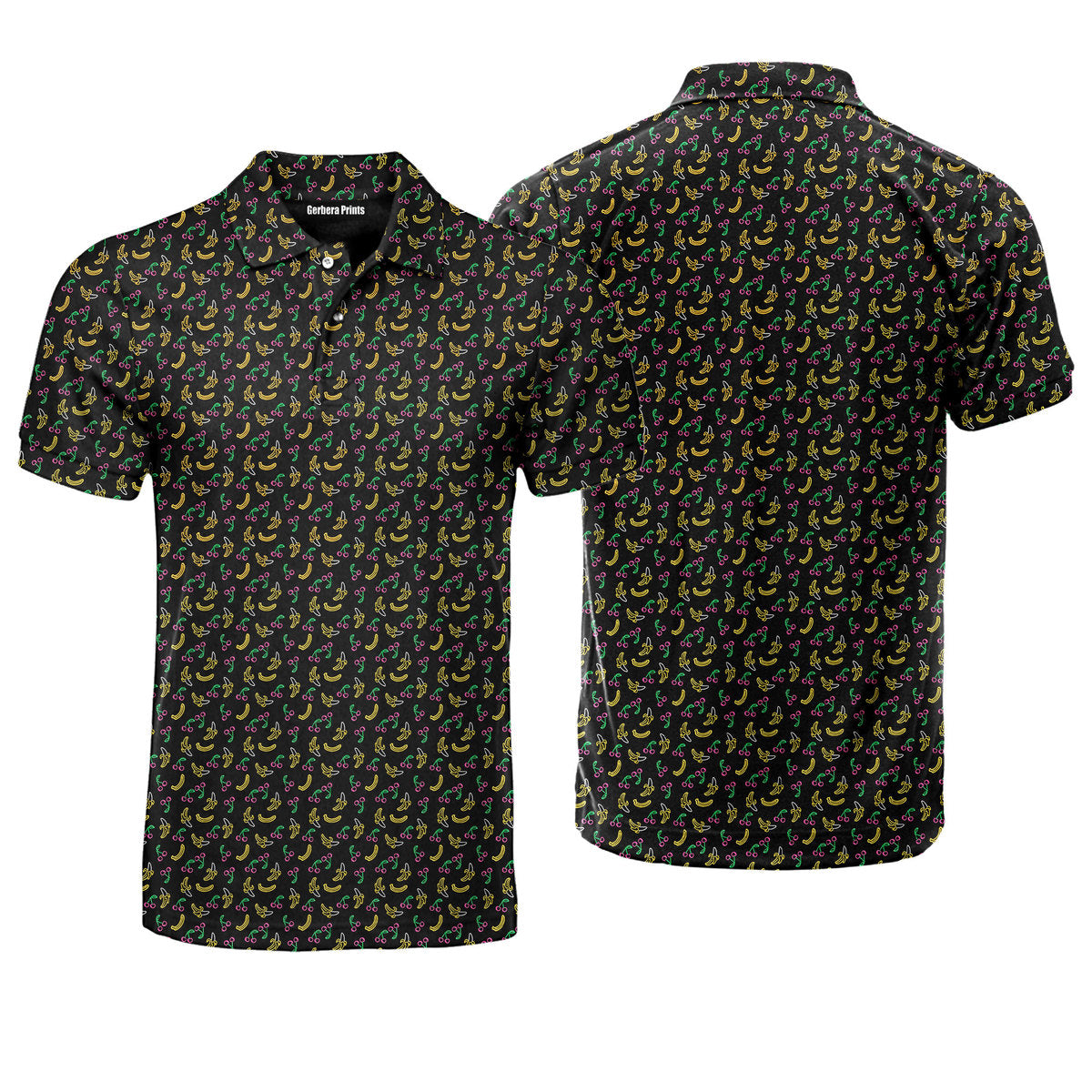 Low Hanging Fruit - Funny Golf Polo Shirt-Polo Shirt For Men-Gerbera Prints
