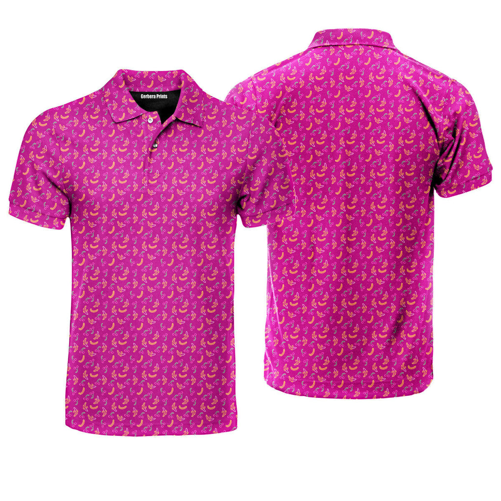 Low Hanging Fruit - Funny Golf Polo Shirt-Polo Shirt For Men-Gerbera Prints