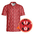 Feet Feet S-e-x Missionary Position-Polo Shirt For Men-Gerbera Prints