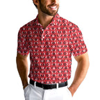 Feet Feet S-e-x Missionary Position-Polo Shirt For Men-Gerbera Prints