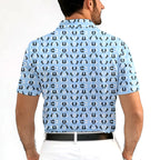 Feet Feet S-e-x Missionary Position-Polo Shirt For Men-Gerbera Prints