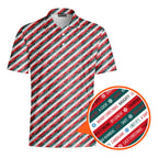 Christmas Xmas Funny Rude Joke-Polo Shirt For Men-Gerbera Prints