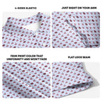 Cherry Pop-Polo Shirt For Men-Gerbera Prints