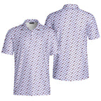 Cherry Pop-Polo Shirt For Men-Gerbera Prints