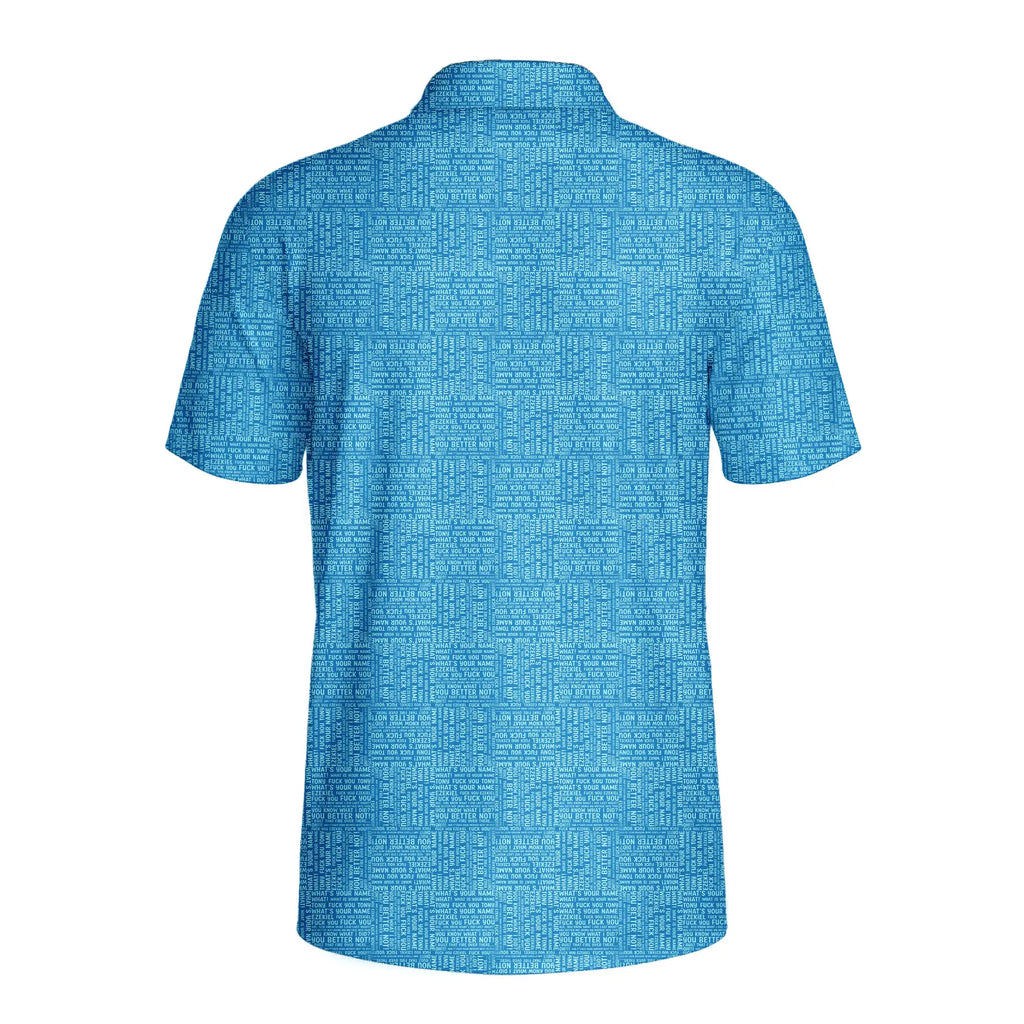 Tony and Ezekiel-Polo Shirt For Men-Gerbera Prints