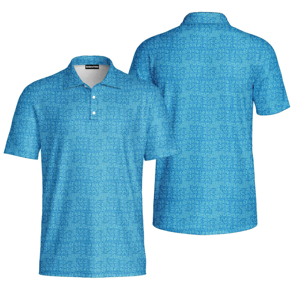 Tony and Ezekiel-Polo Shirt For Men-Gerbera Prints