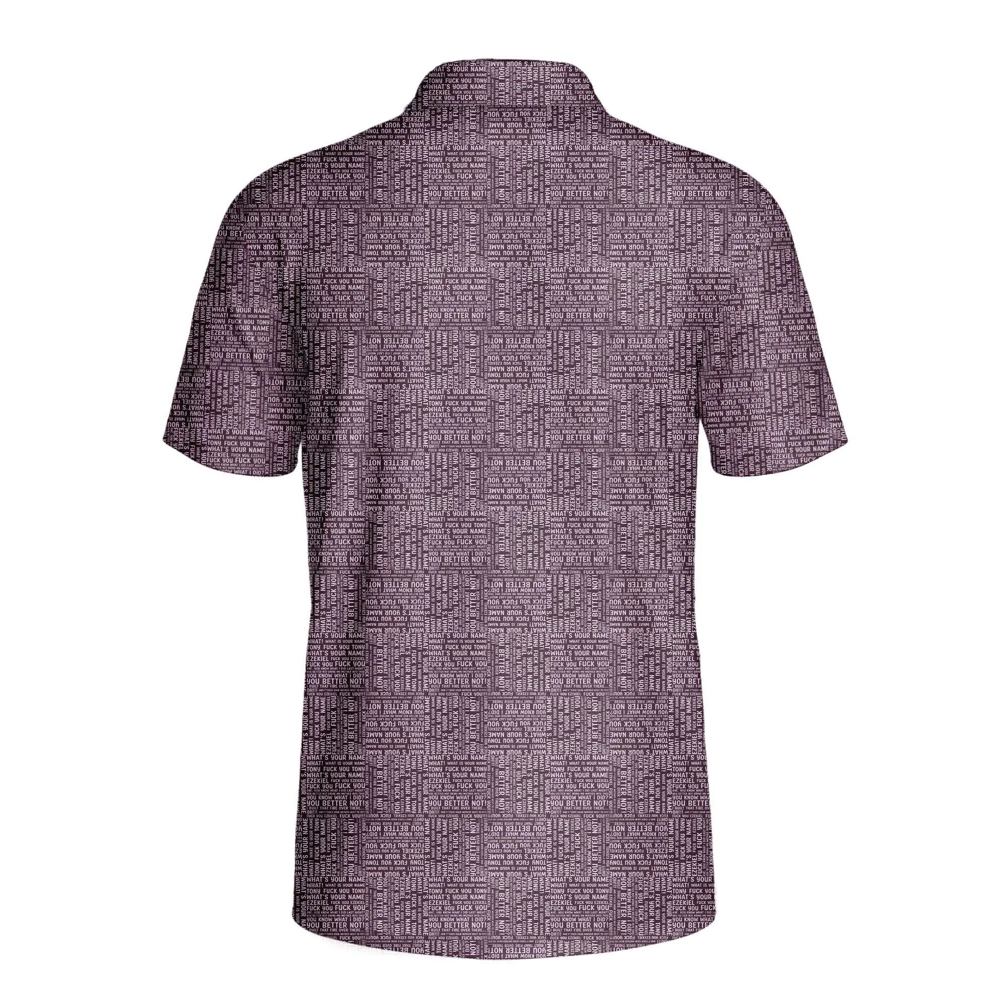 Tony and Ezekiel-Polo Shirt For Men-Gerbera Prints