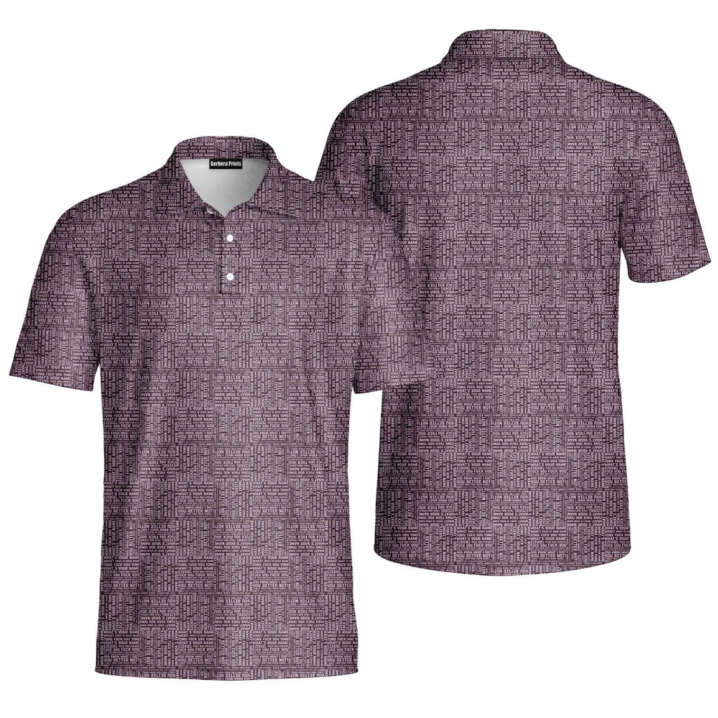 Tony and Ezekiel-Polo Shirt For Men-Gerbera Prints