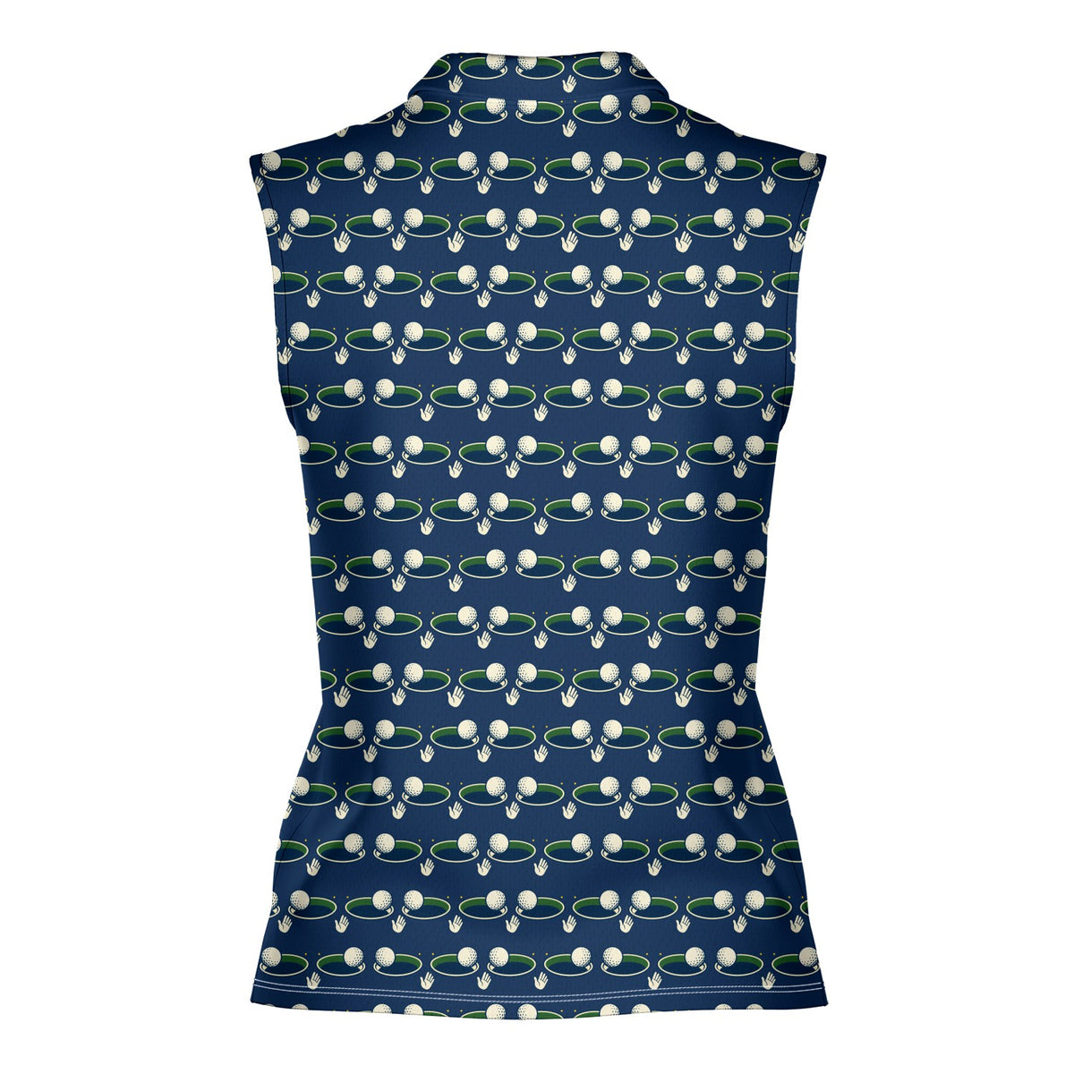 I Got This One Women Sleeveless Polo Shirt - Back